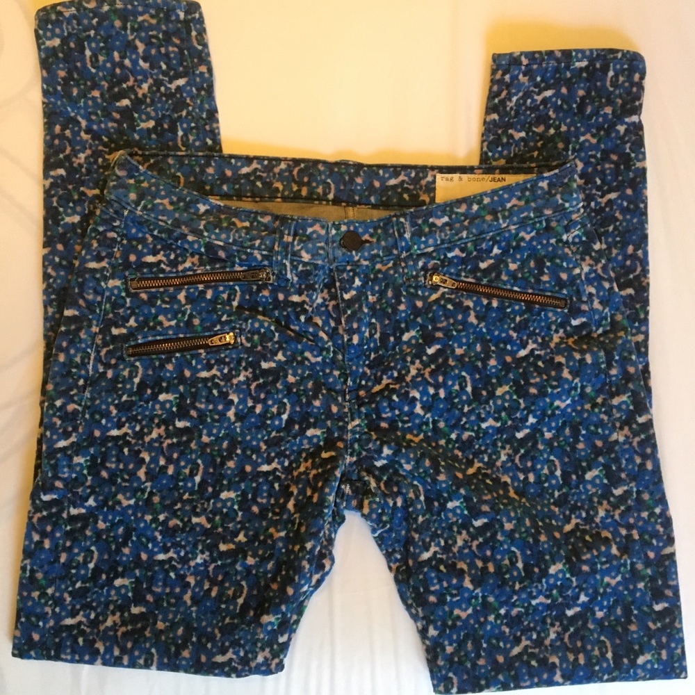 Rag & Bone multicolor skinny cords